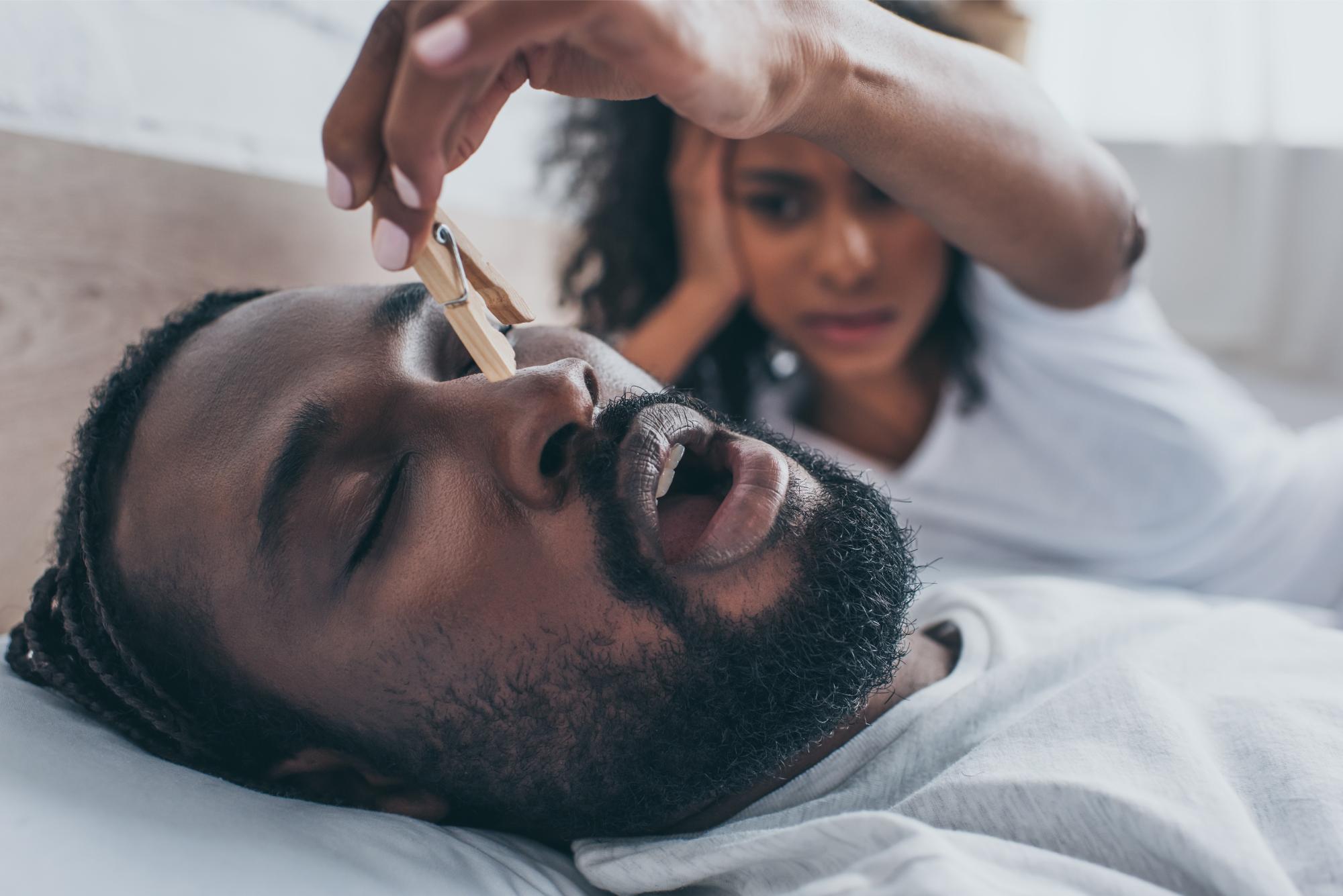 selective-focus-of-snoring-african-american-man-ne-2023-11-27-05-18-48-utc Rogers Sleep Disorders